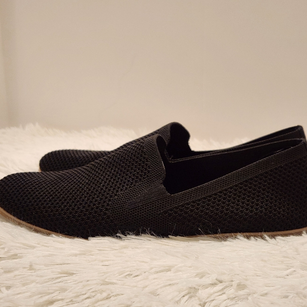 🍀Lucky Brand Mesh Flats Size 8.5 Black - Picture 10 of 13